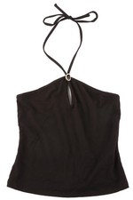 REFORMATION BLACK JERSEY TOP SMALL