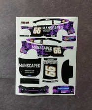 2025 Custom Josh Bilicki #66 Manscaped 1/64 Peel & Stick Decals