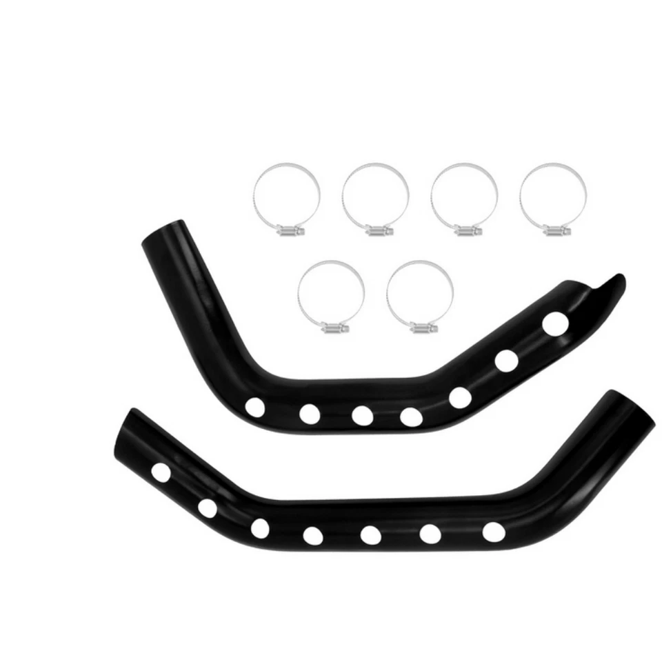 Крышка выхлопного коллектора трубы теплозащитные экраны черные для Harley Sportster 883 1200 04-23 - Изображение 2 из 4