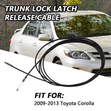 Trunk Lock Latch Release Cable For 2009 2010 2011 2012 2013 Toyota Corolla New