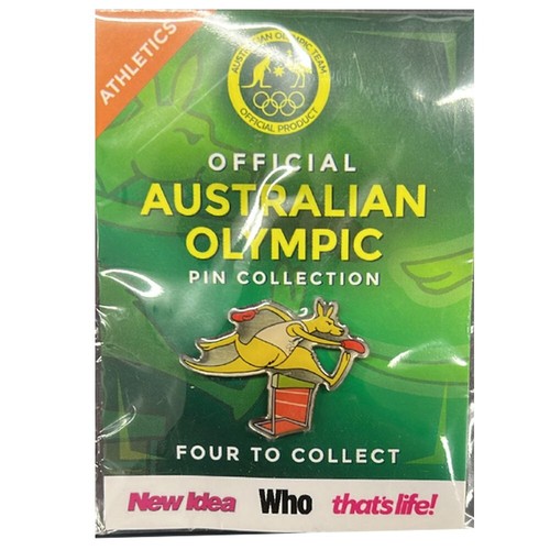 2016 Official Australian Olympic Pin Collection ATHLETICS Four To Collect NEW - Picture 3 of 3