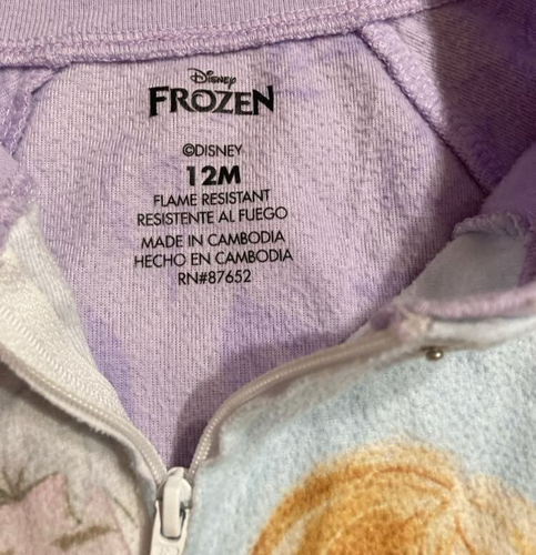Lote Dormitorio Bebé Niña 12 Meses Azul Marino Frozen Trolls Princesa Disney... - Imagen 3 de 13