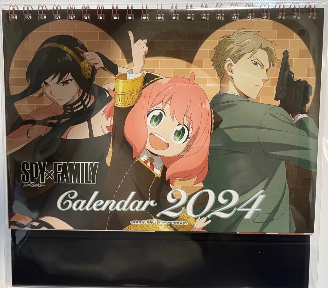 SPY×FAMILY 2024 Desk Calendar ENSKY TV Anime Lloyd Anya Yol Japanese  Calender | eBay