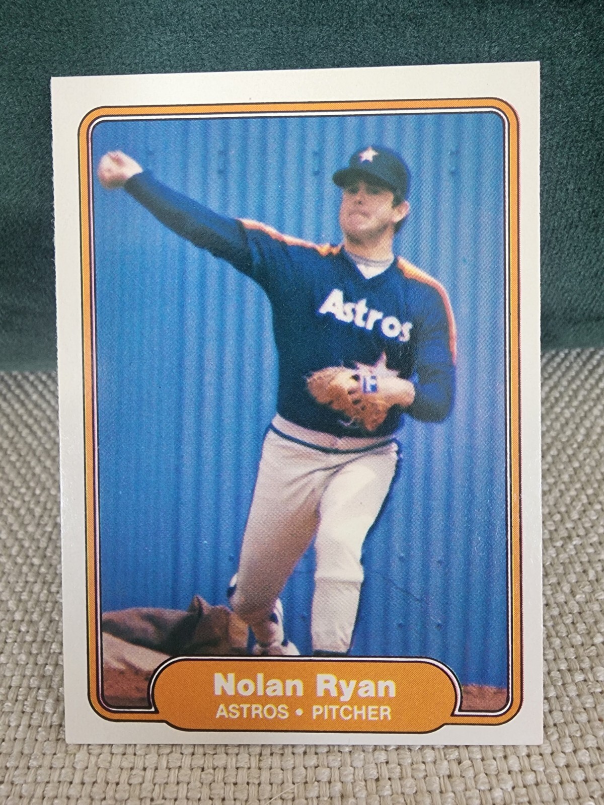 1982 Fleer - #229 Nolan Ryan, nice corners, HOF, Houston Astros