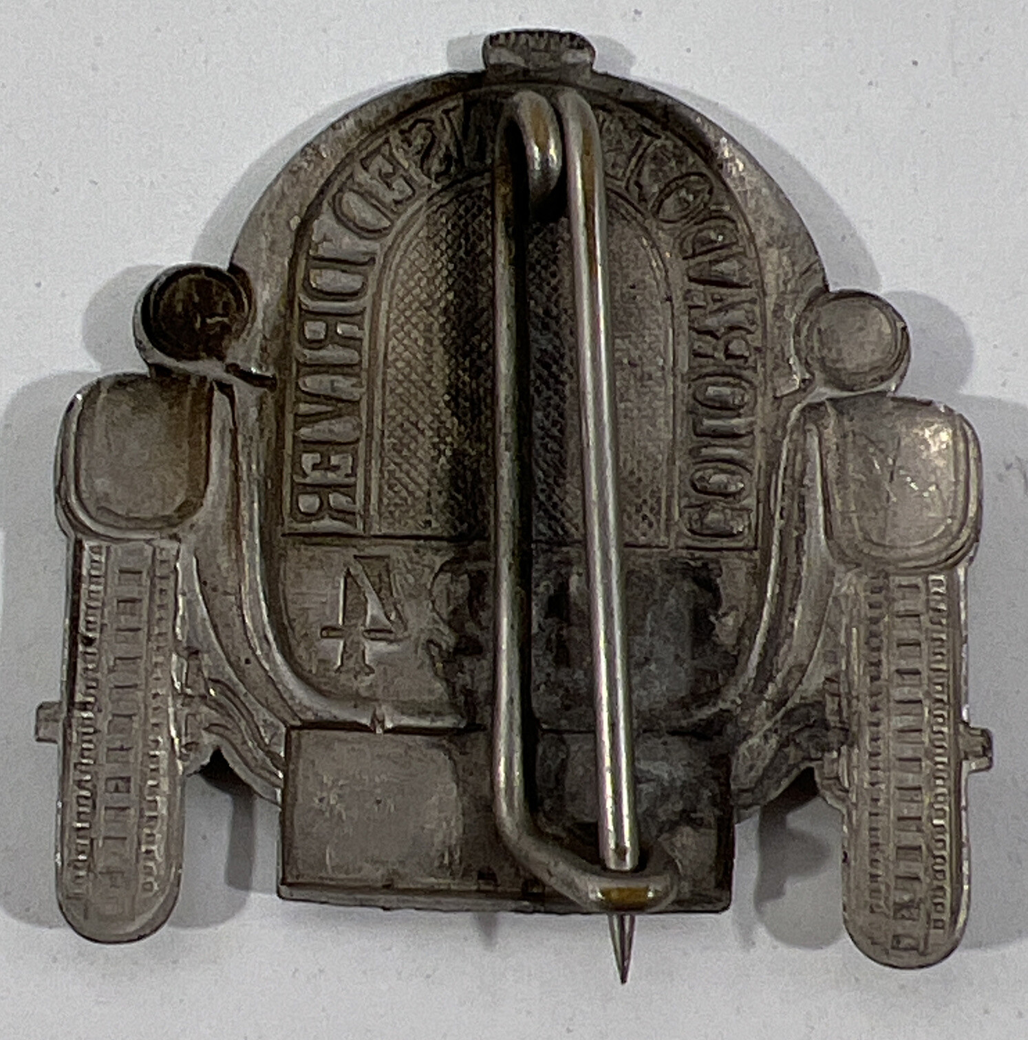 1922 1923 1924 Colorado Licensed Driver Chauffeur Badge Old Automobilia