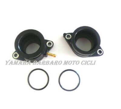 2 Pezzi Di Gommini Collettore Aspirazione In HNBR Per Carburatore Moto, Adattatori Per Interfaccia Carburatore Compatibili Con Yamaha XT600, XT600Z, XT600E, TT600 (modelli 1984-2003). Facili Da Installare E Affidabili.