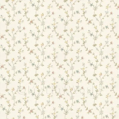 MYTINYWORLD Puppenhaus winzige gemischte Pastellfarben Laufwiese Blume Tapete