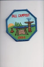 1984 Fall Campout patch