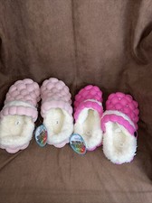 Girl's Clogs Pink W/Fur