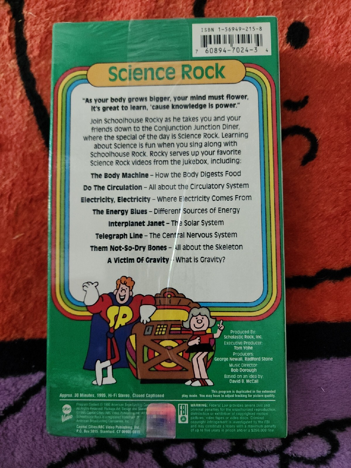 School House Rock Science Rock (VHS) eBay