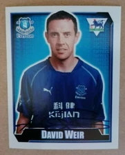 Merlin's - Premier League - 2003 - David Weir - Everton - # 211