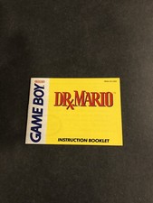 dr mario gameboy manual