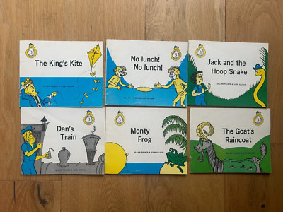 6 x Hoop Snake Books by Gillian Palmer & John Ellison 1974 Vintage Paperbacks