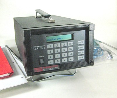 GE Panametrics Moisture Monitor Series 3 Model MMS3-221-40-0400, 2 Channel, 120V