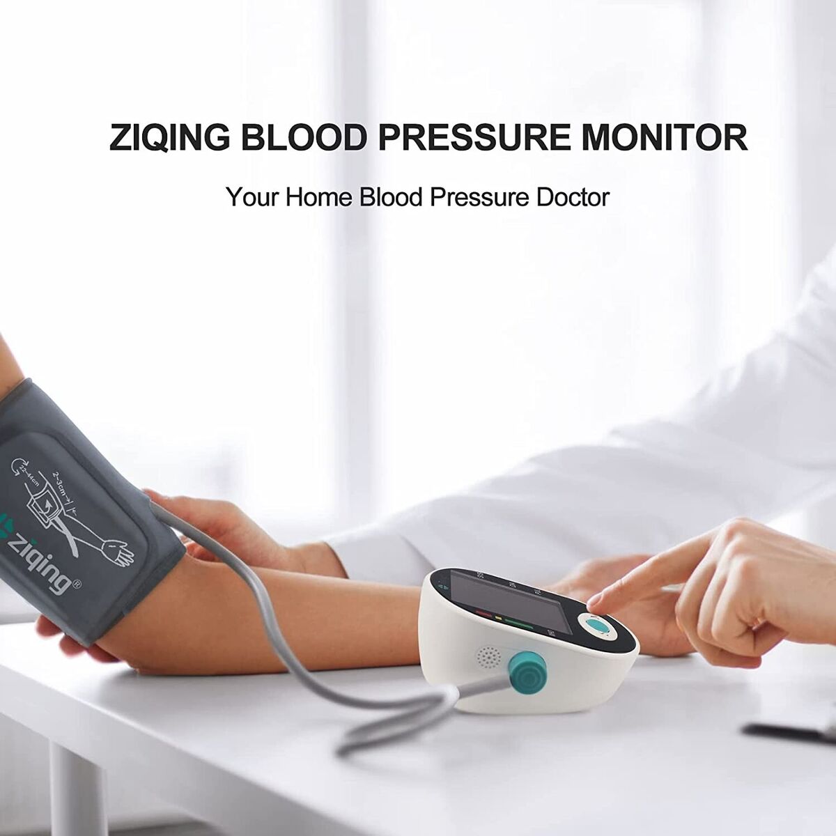 XB04 Blood Pressure Monitor Bp Machine Upper Arm Blood Pressure Cuff F Home  Use