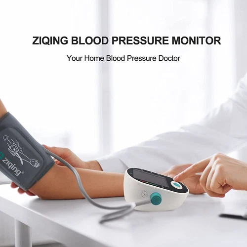 Digital Automatic Blood Pressure Monitor Upper Arm Smart BP Machine Large Cuff - Picture 6 of 12