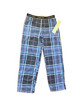 Calvin Klein Fleece Blue Pajama Pants Boys NWT 7/8