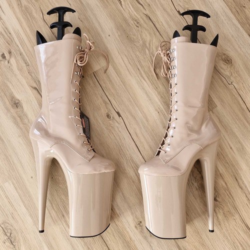Pleaser Beyond 1050 taglia 42 (US12) beige - nuovo con scatola - Foto 2 di 4