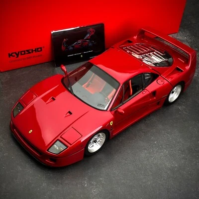 Kyosho BBR 1/18 Diecast Ferrari F40 Coupe High end car model Open
