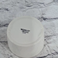 1- World farmhouse Tableware bowl FH-512 Farmhouse Cream White