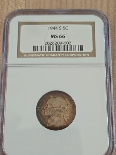 ESTATE SALE US GRADED COINS PCGS NGC OLD WHOLE SALE LOT With Toning 1943 1944 45 - Picture 8 of 11