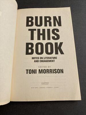 Literature: Burn This Book - Notes on Literature & Engagement
