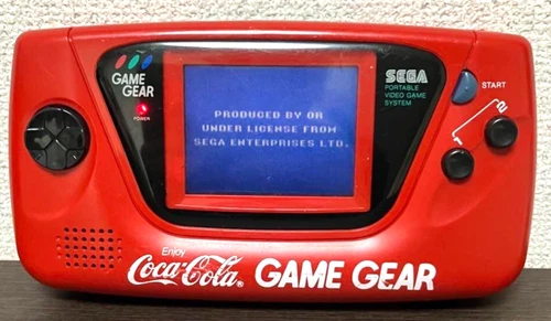 Sega Game Gear GG Coca Cola Limited Handheld Console Capacitor Replaced JP F/S