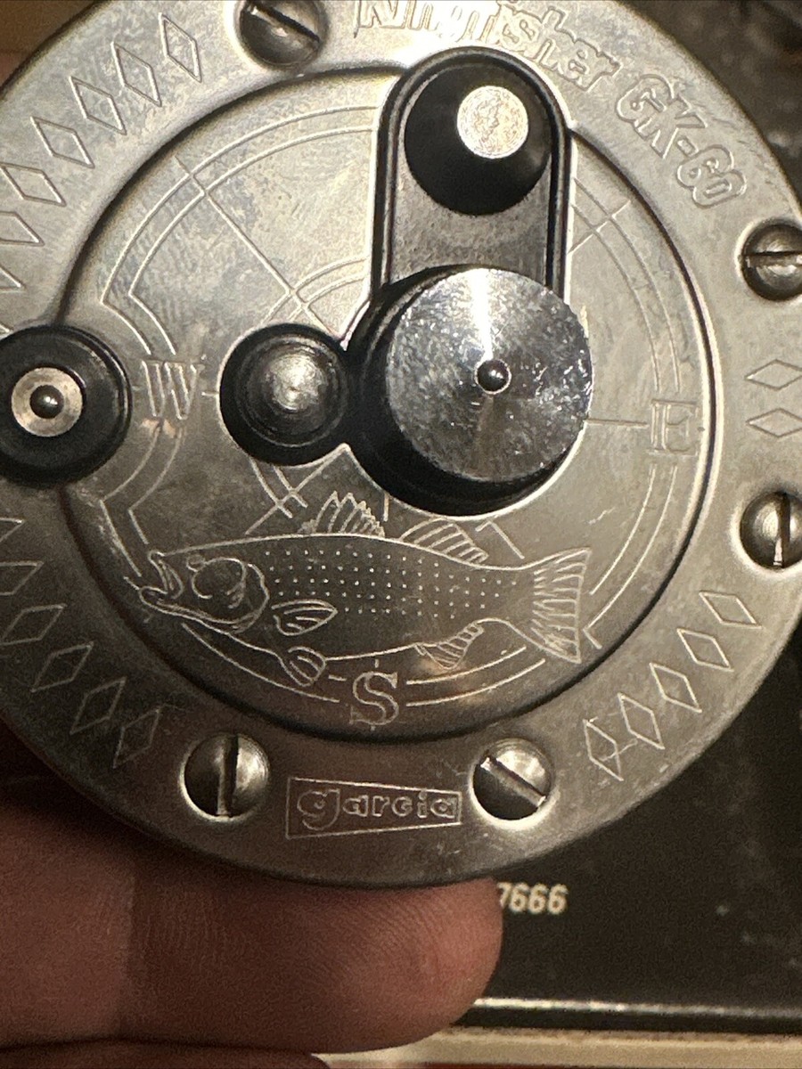 Vintage GARCIA KINGFISHER GK-60 Fishing reel NEW OLD STOCK