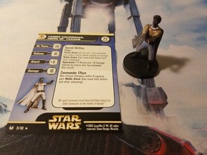 Star Wars Miniatures Universe 21 Lando Calrissian, Hero of Taanab