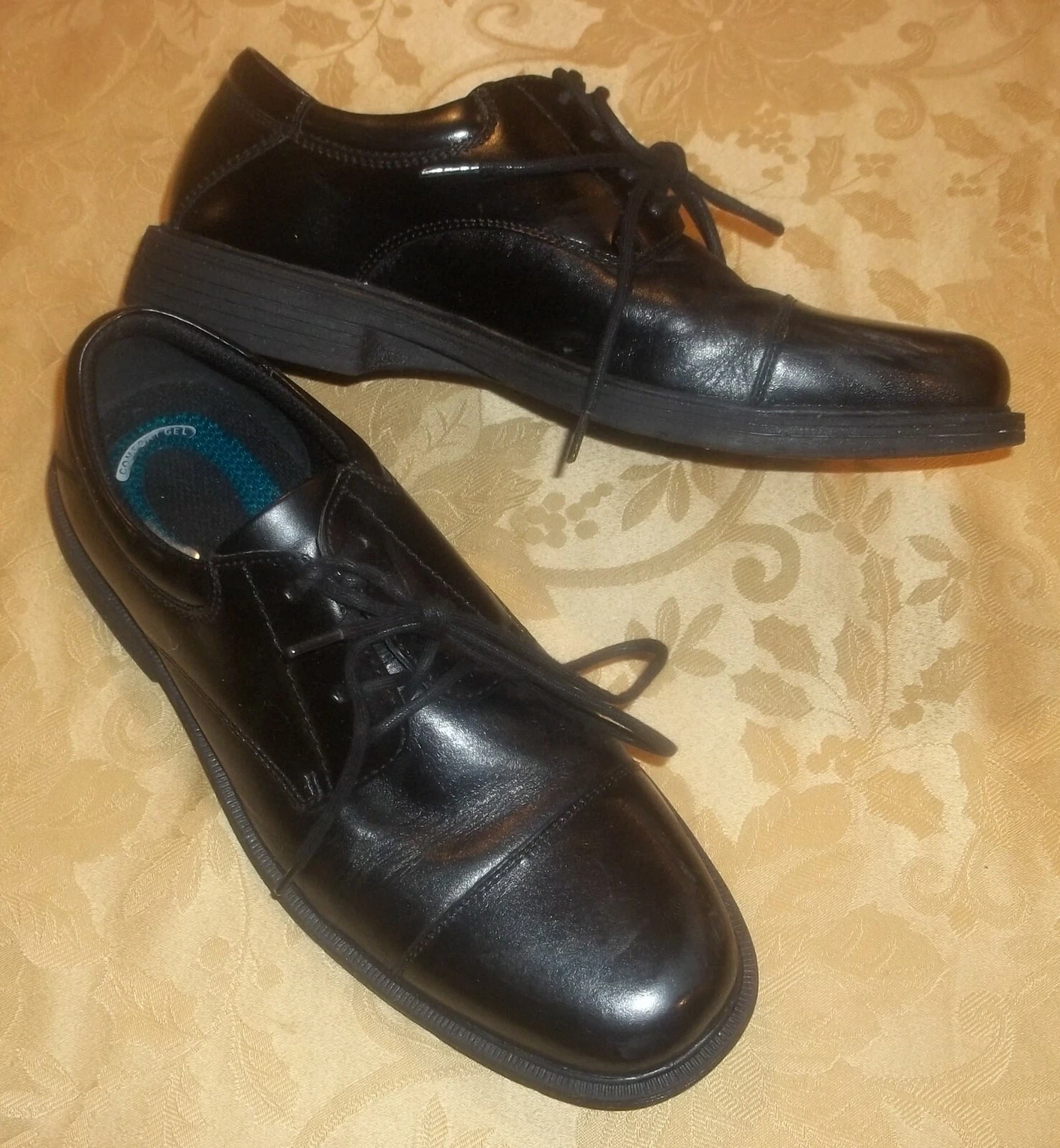 NUNN BUSH uomo ~ SCARPE ELEGANTI NERE ~ JORDAN ~ taglia 8 Oxford ~ stringate