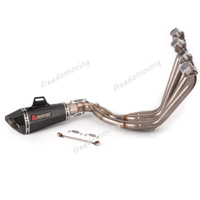 For Honda CBR650 CBR650F CB650F CB650R 2014-2023 Front Pipe Full Exhaust System