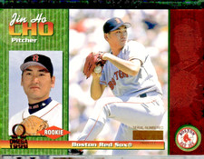 1999 PACIFIC OMEGA COPPER FOIL ROOKIE BLANK SERIAL #39 JIN HO CHO KOREA 1/1
