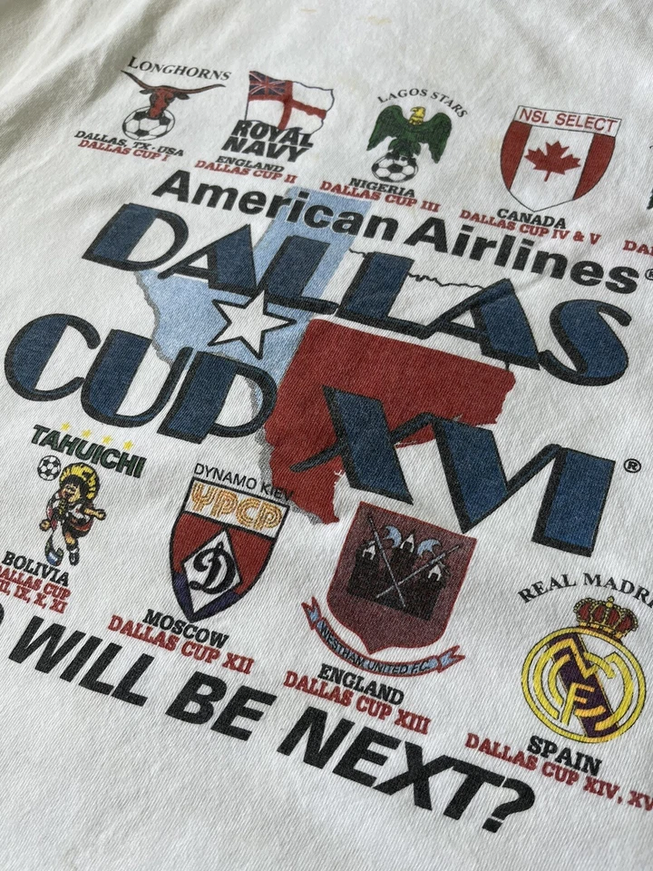 Футболка с графикой Dallas Cup XVI Plano Sports Center Italia размер XL - Изображение 2 из 4