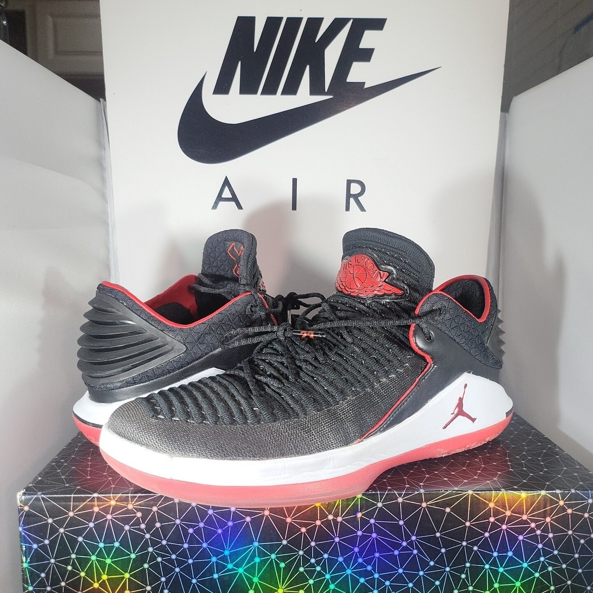 Air Jordan AA1256-001 32 Low Bred Banned 2017 Basketball Sneakers US 11 EUR 45 Jordan 32 Low Banned | eBay main image 2