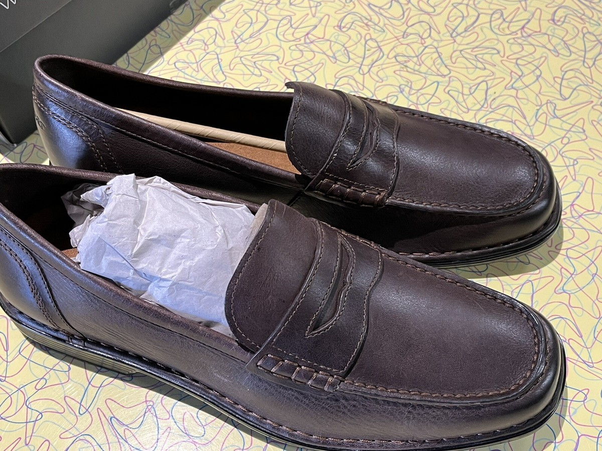 Rockport Men's Classic WS Penny Loafer Dark Brown K60423 New
