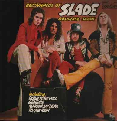 Ambrose Slade Beginnings Of Slade NEAR MINT Contour Vinyl LP
