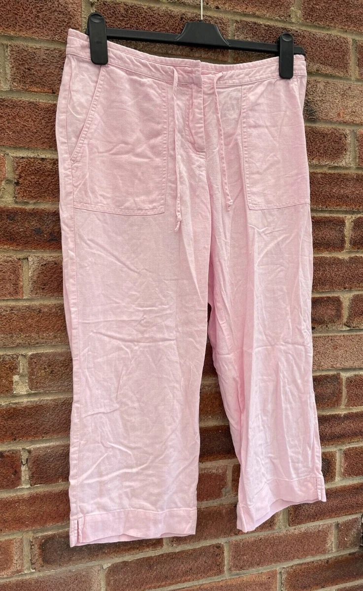 Next petite hotsell linen trousers