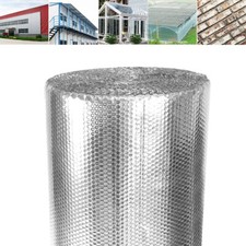 Double Bubble Roll Multi-purpose Foil Insulation Shed Commercial Floor Wall Roof