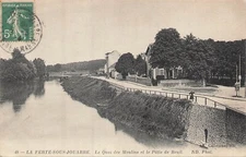 LA FERTE SOUS JOUARRE LE QUAI DES MOULINS 11668