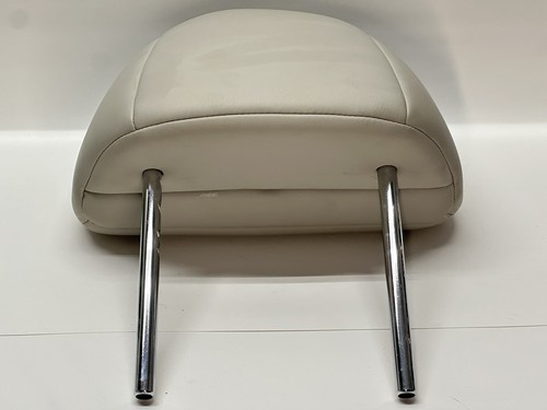 Reposacabezas asiento delantero Infiniti 2008-2013 G37 cupé cuero gris claro genuino OEM - Imagen 5 de 5