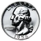GEM PROOF 1956 Washington SILVER Quarter ULTRA NICE COIN!