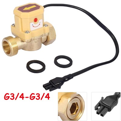 G3/4-G3/4 Wasserpumpe Flow Sensor Druck Auto Control Schalter 220V Adjustable