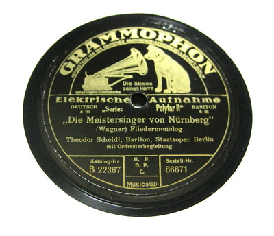 THEODOR SCHEIDL Fliedermonolog ''Meistersinger'' / Amfortas Klage ''Parsival'' 