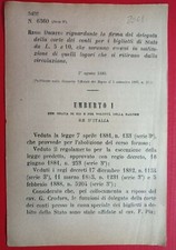 R@RIT@ -ROYAL DECREE DELEGATE SIGNATURE X £.5 STATE NOTES & 10-2068