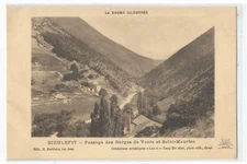26 DIEULEFIT , PASSAGE DES GORGES DE VENTE ET DE SAINT MAURICE