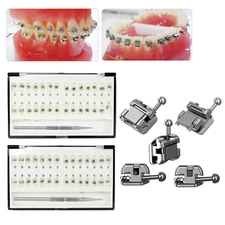 Damon Q Dental Orthodontic Self Ligating Brackets Metal Braces Roth MBT 022 345H