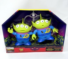 Disney Parks WDW Toy Story 4 Interactive Talking Alien Set Action Figure NIB NEW
