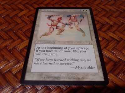 Test of Endurance, Rare from the Judgment set of MTG Magic CCG
