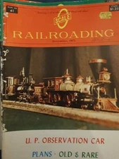 Scale Railroading Magazine Run No: 41 Dec 1975 Good condition