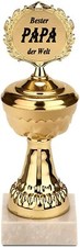 Goldener Pokal Bester Papa der Welt Vatertag ...